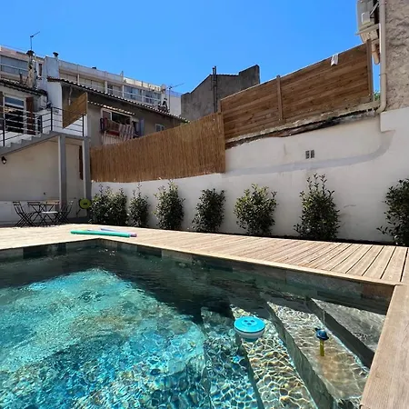 Le Tropical Piscine Et Terrasse Centre-ville Marseille