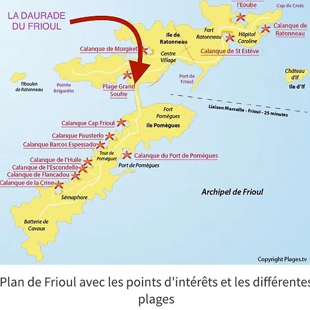 Ile Du Frioul, La Daurade Du Frioul, * Marseille