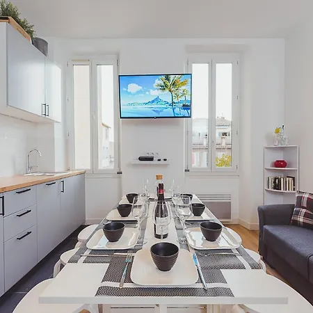 Magnifique T5 - Gare St Charles - 4 A 10 Personnes Apartment *
