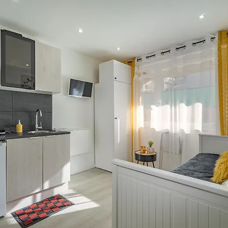 Apartment Catalans:studio Entre La & Le Parc Pharo Marseille