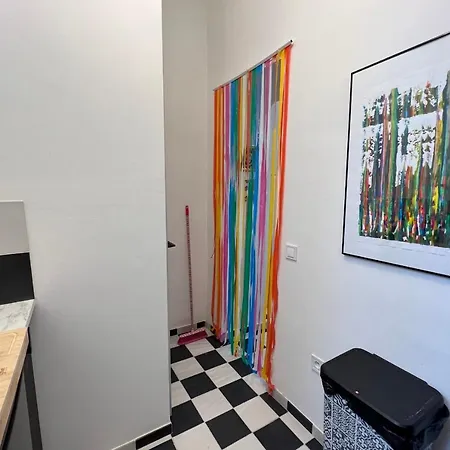 La Popart - Baignoirelit Rond Apartment Marseille