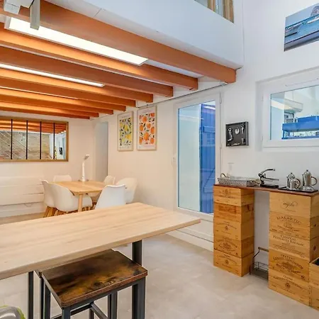Apartment Duplex 4 Pers. Centre Avec Cour Privee Ensoleillee Marseille