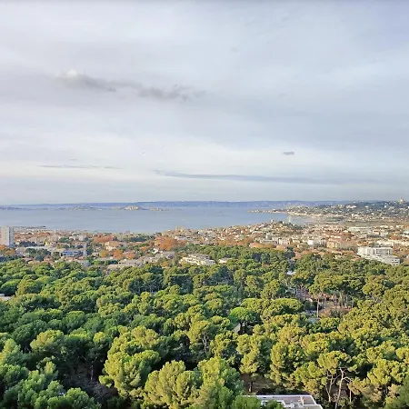 Vue Et Montagne Dans Parc Du Roy D'espagne, Up To 7 People Marsella