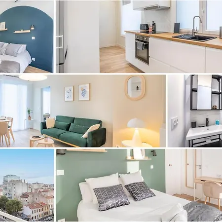 Sud Passion - Sakakini - Calme - 3 - Lumineux - Fibre Apartment Marseille