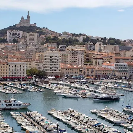 Terrace Old Port Exceptional View Apartament Marsylia