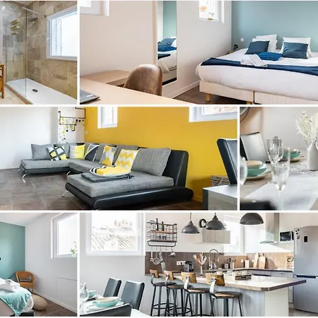 Sud Passion - Lieutaud - Calme - 3 Chambres - Linge - Lumineux - Fibre Apartment Marseille