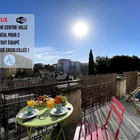 Plein Sud Grand Balcontransats Netflix&wifi Apartment Marseille