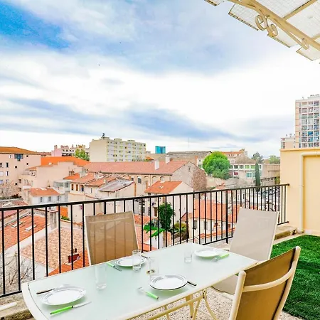 Terrasse Proche Belle De Mai Et Gare Saint-charles *