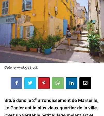 Apartment Casa Mia 25m2 Centre Et Panier Marseille