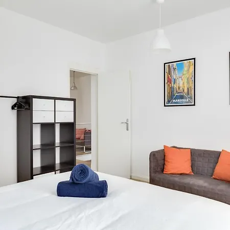 Superbe T3 Proche Des Terrasses Du Port Et De La Joliette Apartment Marseille