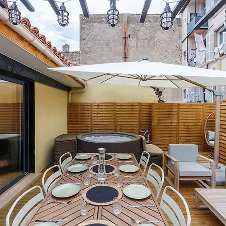 Duplex Terrasse Vieux Port 8pers Marseille