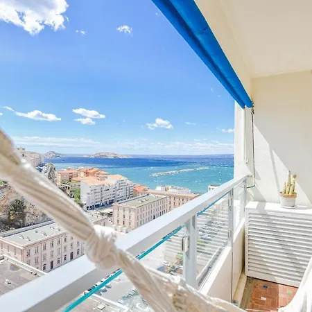 Apartment L'horizon - 3 Ch Climatise Avec Vue Incroyable Marseille