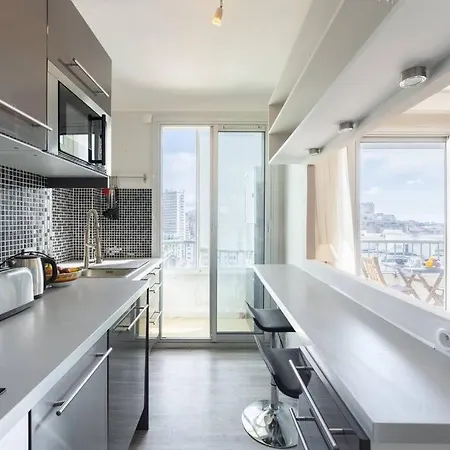 Vue Catalans Vieux Port Clim - 2 Apartment Marseille