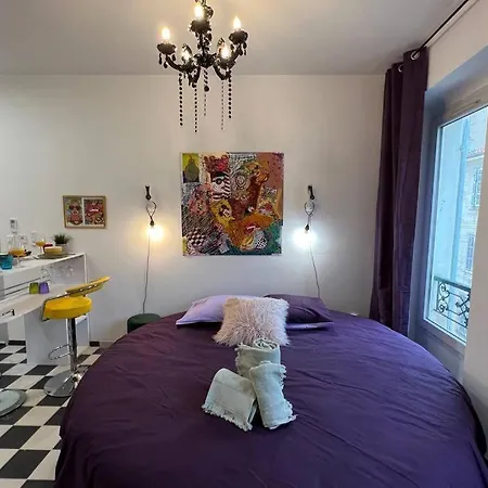 Apartment La Popart - Baignoire - Lit Rond Marseille