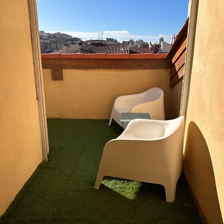 Loft Moderne Vue Vieux Port Terrasse Rooftop * Marseilles