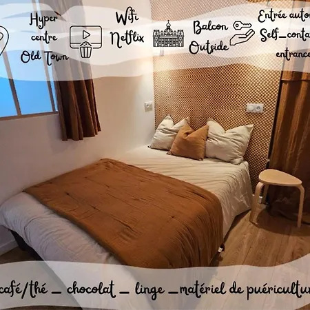 Hypercentre-le Petit Marseillais - Clim&balcon Apartamento