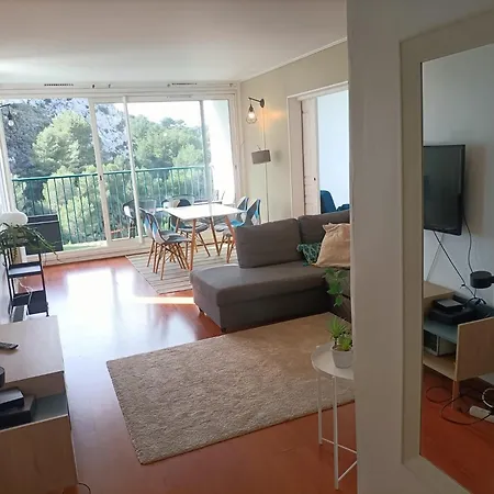 Vue Et Montagne Dans Parc Du Roy D'espagne, Up To 7 People Apartamento Marsella