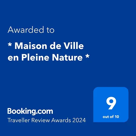 Apartment * Maison De En Pleine Nature * *