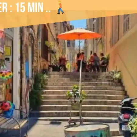 'le Green' Superbe Quartier St Charles Marseille
