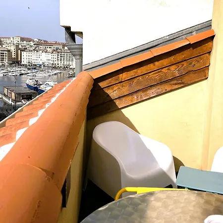 Loft Moderne Vue Vieux Port Terrasse Rooftop