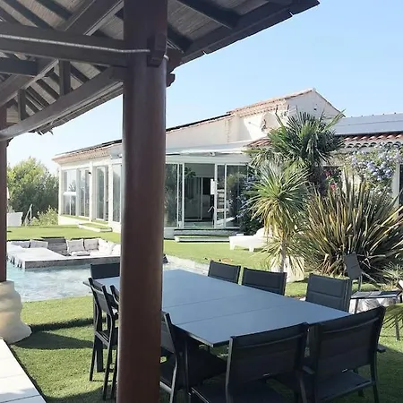 Fabuleuse -7 -14 Pers Avec Grande Piscine 2 Jacuzzis Villa *