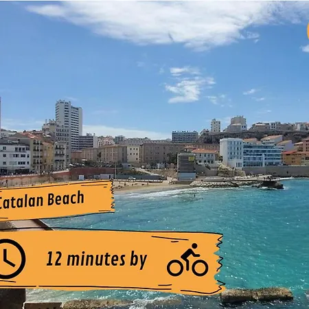 - Avec Balcon & Climatisation - Les Freres De La Loc' Apartment Marseille