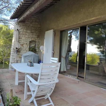 Le Mas Du Grand Pin, Terrasse Vue Baie De Villa