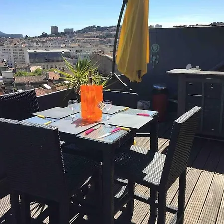 T2 Roof Top Full Center Parking Prive * Marseille