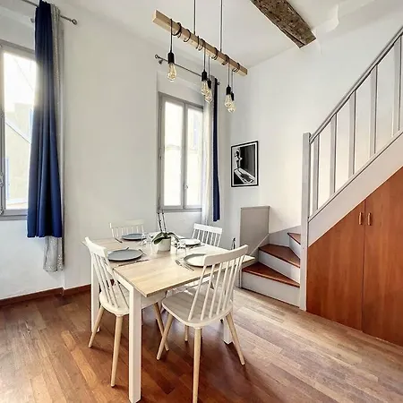 Charming Mezzanine - Historic District - Les Freres De La Loc' Apartment Marseille