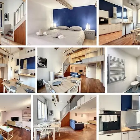 Charming Mezzanine - Historic District - Les Freres De La Loc' Apartment *