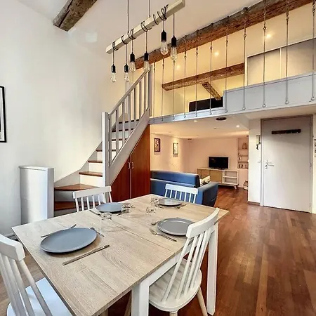 Charming Mezzanine - Historic District - Les Freres De La Loc'