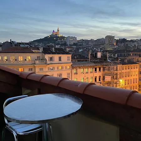 Apartment Loft Moderne Vue Vieux Port Terrasse Rooftop Marseille