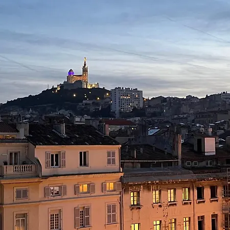 Apartment Loft Moderne Vue Vieux Port Terrasse Rooftop Marseille
