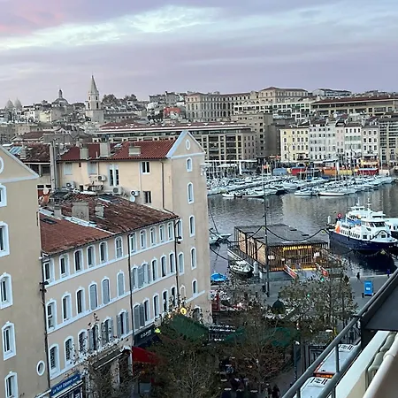 Loft Moderne Vue Vieux Port Terrasse Rooftop Apartment
