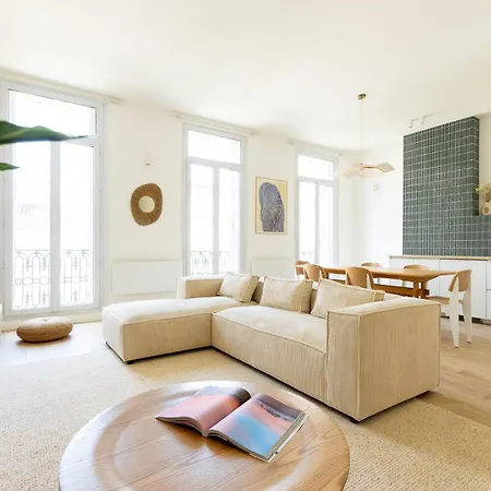 90m2 Design, Calme, Wifi, Clim, Netflix