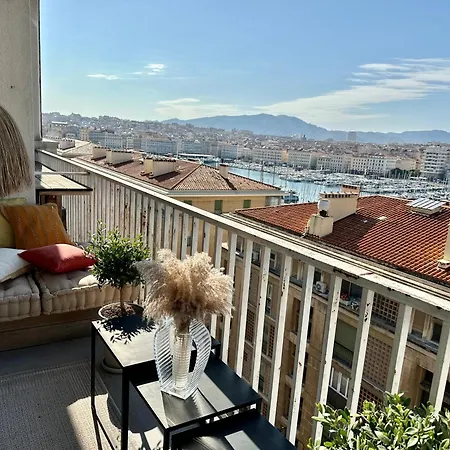 Le Belvedere Du Vieux-port - Amazing View * Marseille
