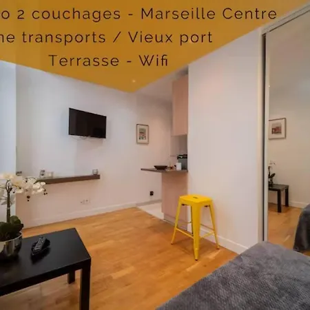 Apartment Hyper Centre Avec Terrasse 5 Min Vieux Port *