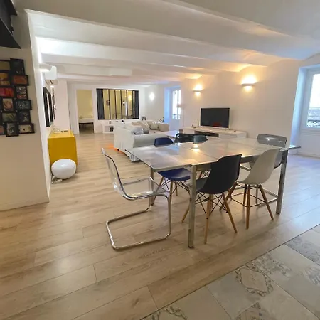 Loft Climatise 113m2 - 6 Personnes - Quartier Du Panier *