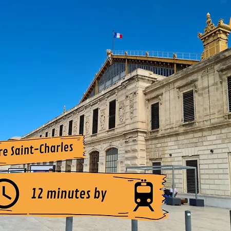 Le Grand De La Gare - Spacieux - Les Freres De La Loc' Marseille