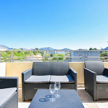Les Terrasses Borely - Bel 1 Ch Avec Clim Apartment