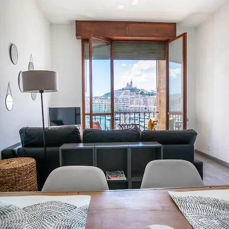 Vue Sublime Vieux-port, Douillet Apartment Marseille