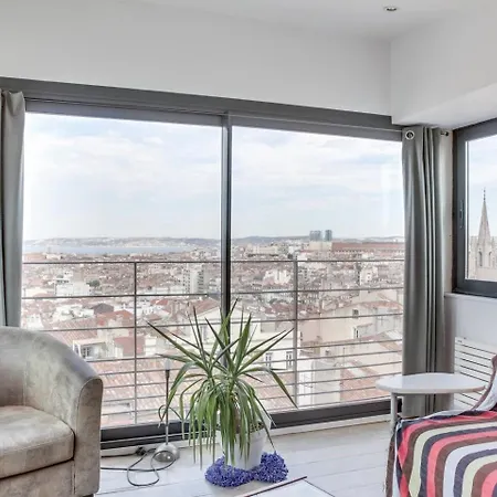 Apartment Loft Terrasse Vue Au Coeur De Marseille