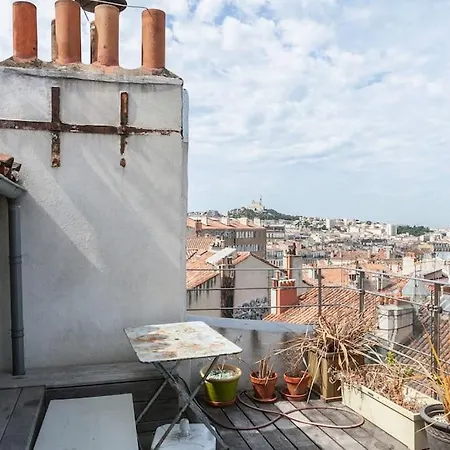 Apartment Loft Terrasse Vue Au Coeur De Marseille