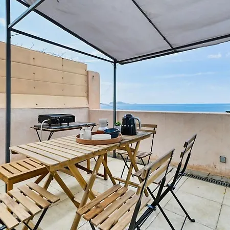 Apartment Coquet En Bord De Et Corniche *