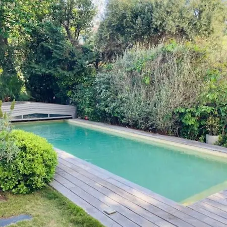Villa Grande Jardin Et Piscine A Endoume
