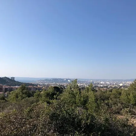 Morgiou Sormiou T4 Climatise Familial - 3 - Terrasse Bois - Jardin Privatif - Calanques A Pied - Plages & Velodrome A 10 Min - Ideal Familles & Randonneurs & Grimpeurs - Escalade A 5 Min - Sud