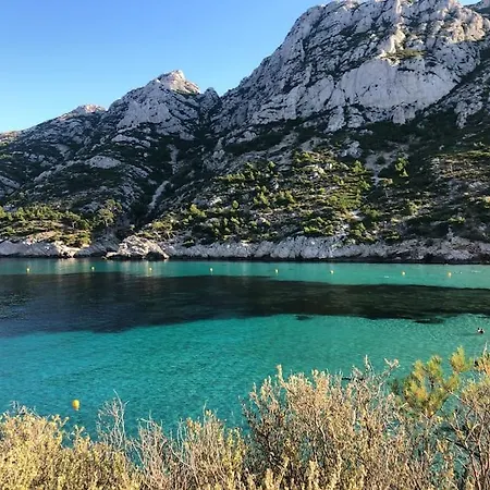 Morgiou Sormiou T4 Climatise Familial - 3 - Terrasse Bois - Jardin Privatif - Calanques A Pied - Plages & Velodrome A 10 Min - Ideal Familles & Randonneurs & Grimpeurs - Escalade A 5 Min - Sud Apartment Marseille