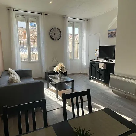 Centre - Wifi - Lave Et Seche Linge - Calme - Cuisine Apartment Marseille