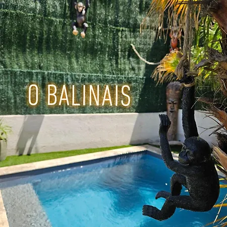 O Balinais Mini Avec Et Piscine Privative Couette-café Marseille