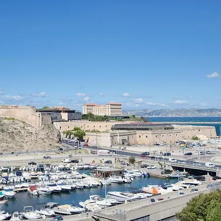 T2 Duplex Climatise A Endoume Vue Vieux-port * Marseille